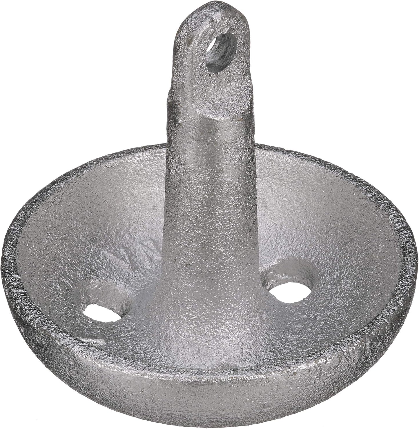 Attwood 9942-1 Cast Iron Steel Mushroom Anchor, 10-Pounds, Aluminum-Plated Silver Finish