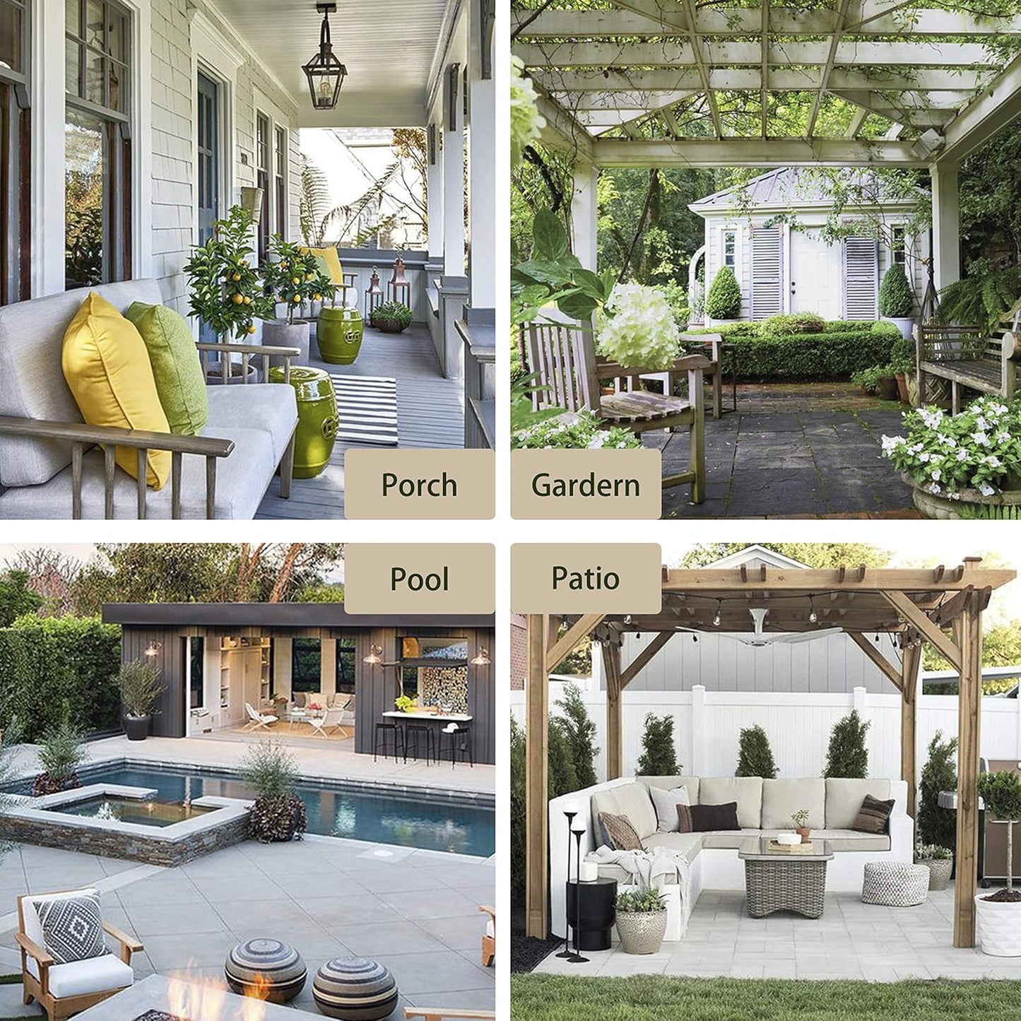 LORDTEX Linen Look Indoor/Outdoor Curtains, 52" W x 84" L, Teal, Set of 2 Panels Waterproof, Privacy, Sun Blocking Textured Grommet Curtains for Patio, Pergola, Porch, Deck, Lanai, and Cabana