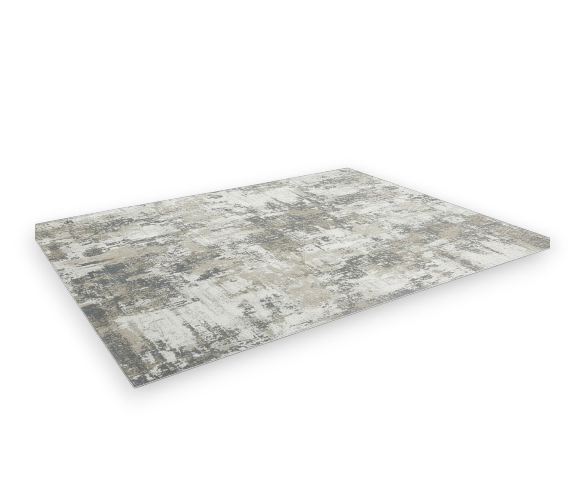Modern Otello Gray Area Rug – 5' × 7' – Classic Persian-Inspired Design - Yalz Store