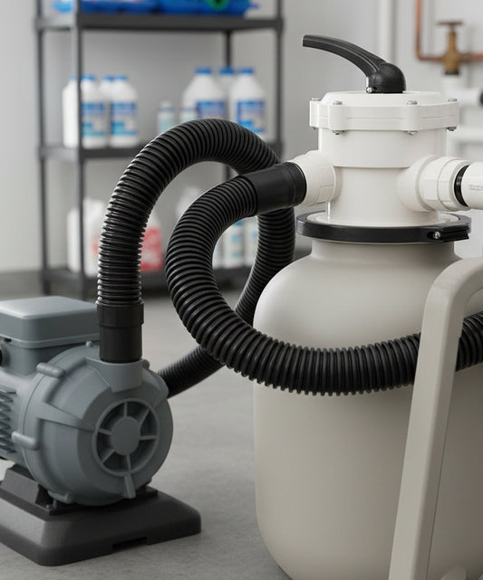 1.5" x 6 ft Pool Filter Hose – 1.5 Inch Spiral Wound Flexible Replacement for Pool Pump & Filter Systems - Yalz Store