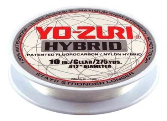 Yo-Zuri Hybrid Clear Line 275YD Spool in 8LB