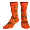 Crazy Socks Candy Snack Novelty Crew Socks 4 Pack Funny Unisex Adult Large