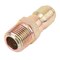 3/8-Inch MNPT High-Pressure Brass Quick Coupler Plug – 4200 PSI