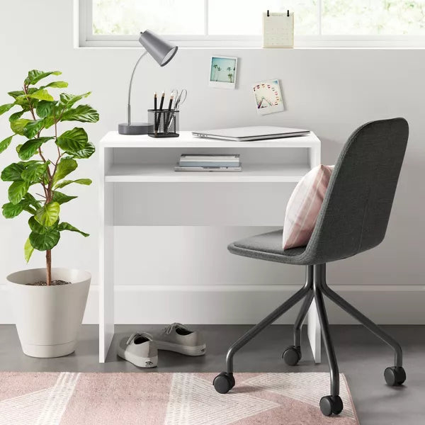 Compact Dorm Desk White - Room Essentials