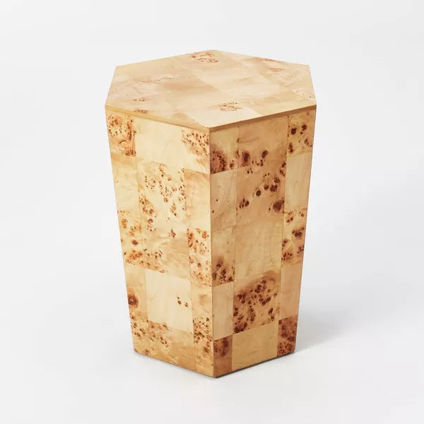 Ogden Burled Wood Accent Table – Studio McGee Design