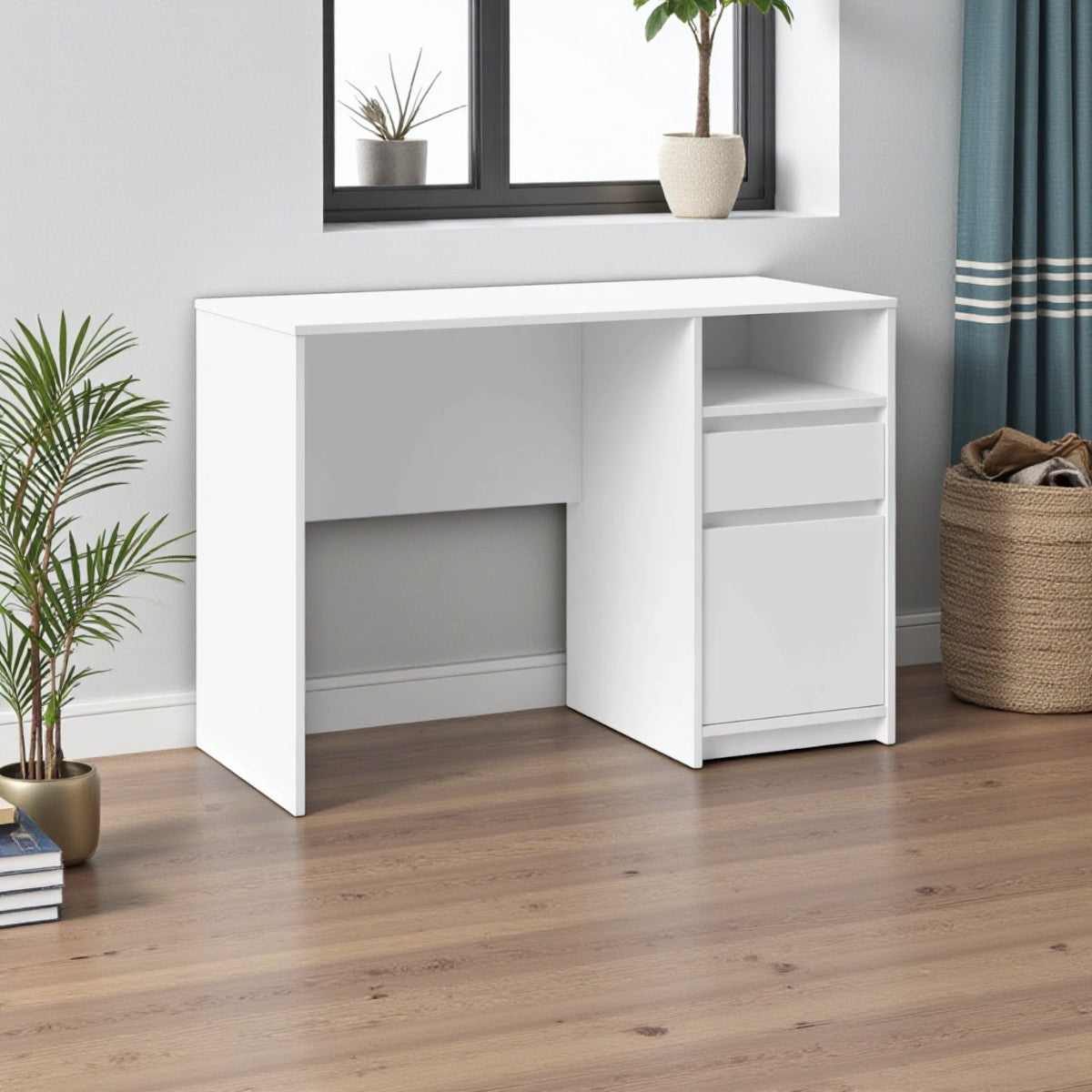 Writing Dorm Desk with Drawers White - Room Essentials - Yalz Store
