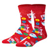 Crazy Socks Cereal Food Print Crew Socks 3 Pack Novelty Unisex Large Fun