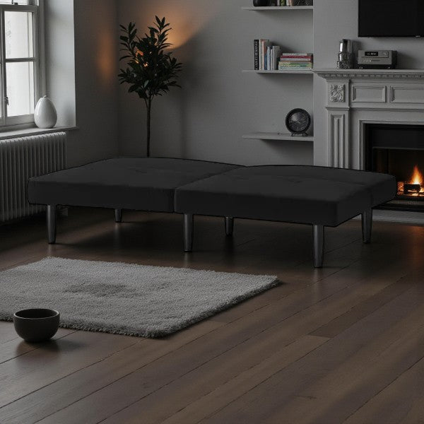 Dorm Futon Sofa Black - Room Essentials - Yalz Store