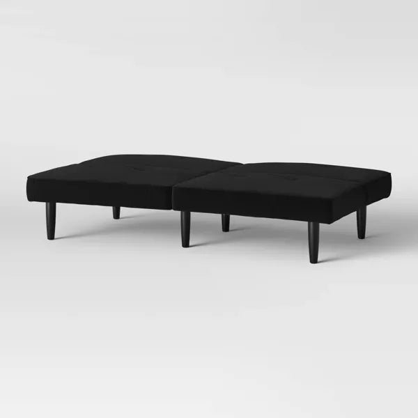 Dorm Futon Sofa Black - Room Essentials