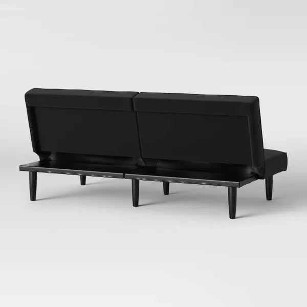 Dorm Futon Sofa Black - Room Essentials