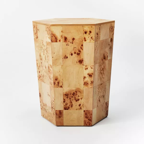 Ogden Burled Wood Accent Table – Studio McGee Design