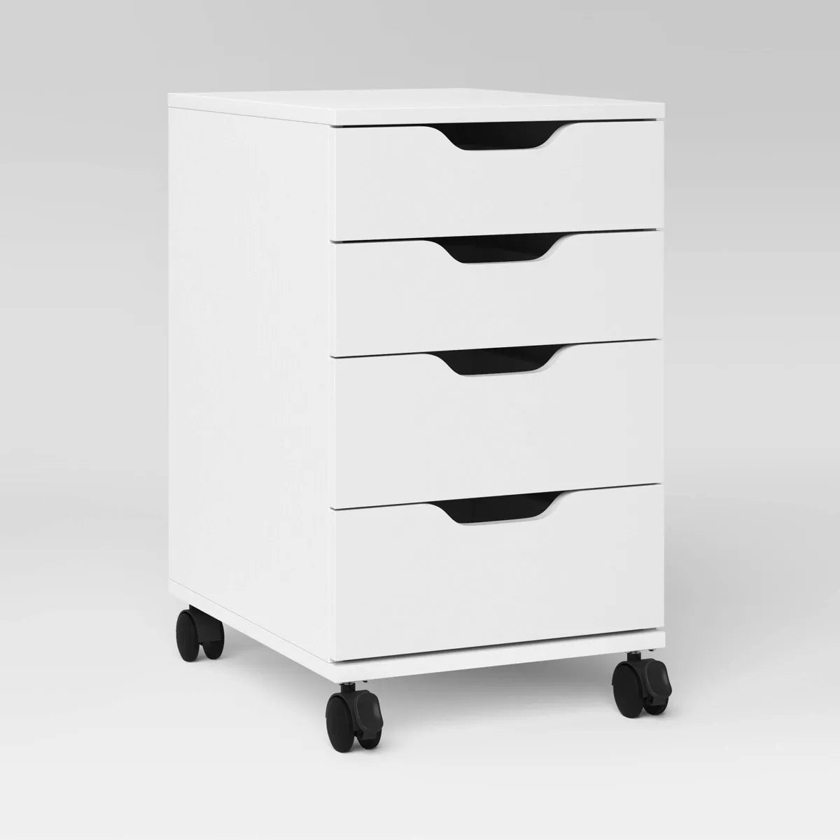 Loring Rolling Cabinet White - Threshold: Mobile Office Furniture Set with Drawers (Please be advised that sets may be missing pieces or otherwise incomplete.)