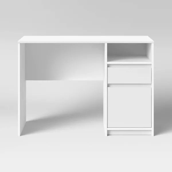 Writing Dorm Desk with Drawers White - Room Essentials
