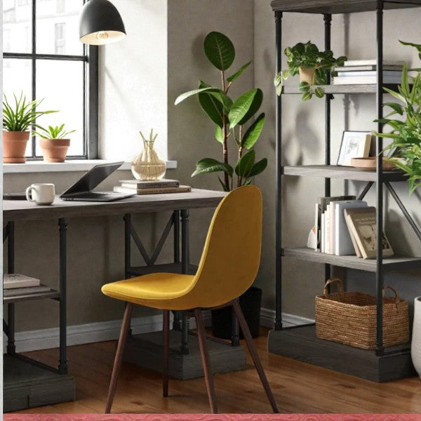 Conway Wood Writing Desk with Storage Gray - Threshold - Yalz Store