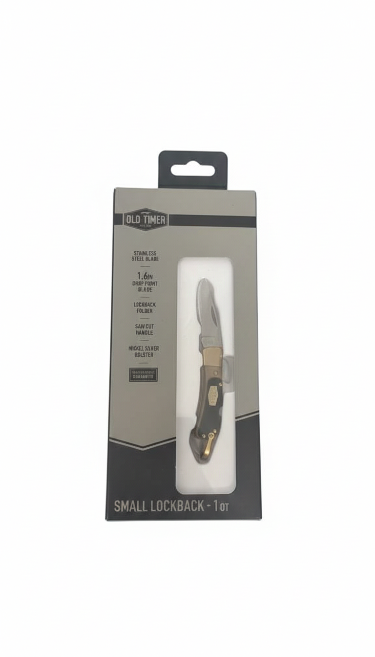Small Lockback Folding Utility Knife