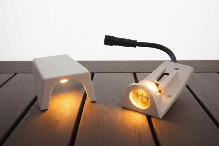 Trex WTALPOSTLAMPLED Wedge Deck Rail Light, Classic White