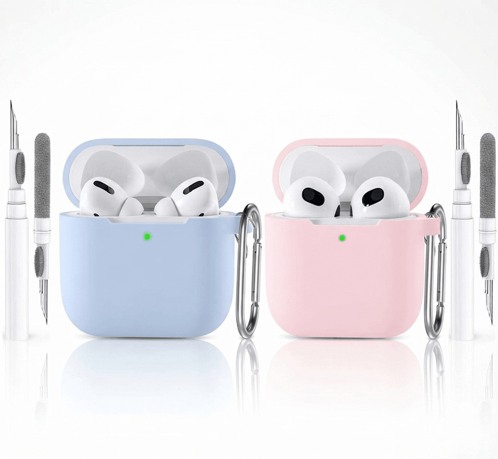 AirPods 4 Protection Bundle, Silicone Case & Magnetic Lock Case