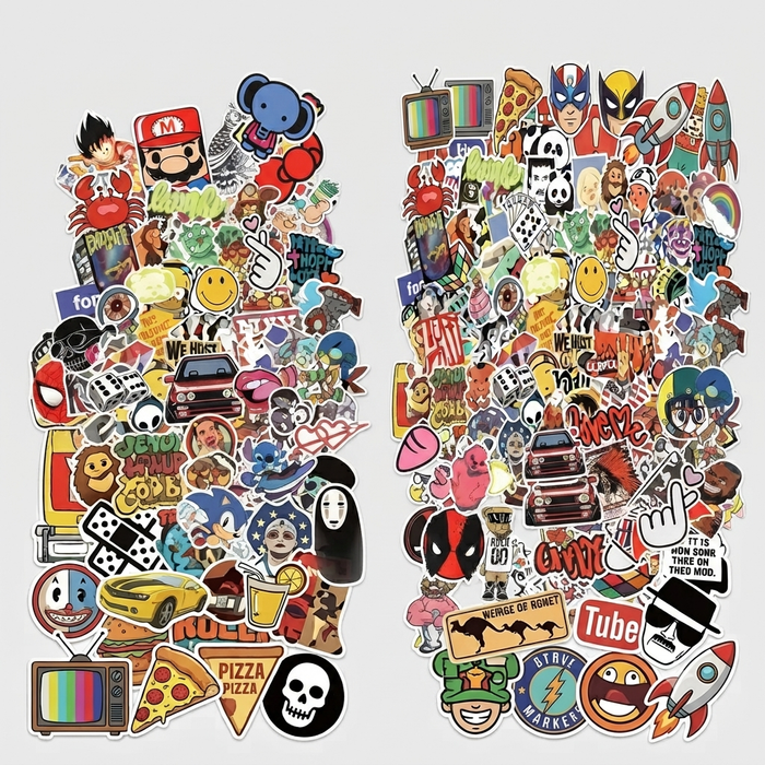 Random Sticker Bundle–2 Assorted Packs