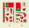 10 Sheets World Cup 2026 Temporary Face Tattoos Stickers