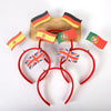 World Cup Flag Hair Clips & Headbands Football Fan Accessories