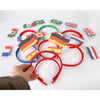 World Cup Flag Hair Clips & Headbands Football Fan Accessories
