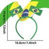 World Cup Flag Hair Clips & Headbands Football Fan Accessories