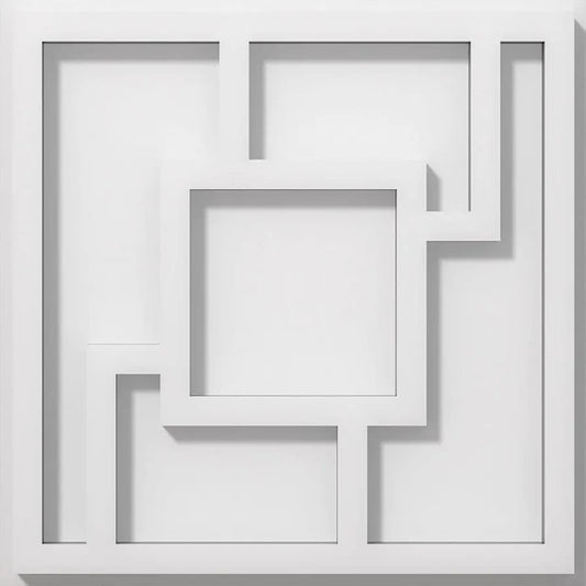 Decorative Ceiling Medallion – Square, 10 in. x 10 in - Yalz Store