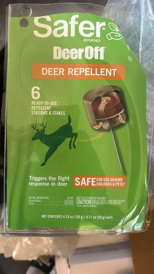 Waterproof Outdoor Deer Repellent Stations – 6-Pack with Stakes - Yalz Store