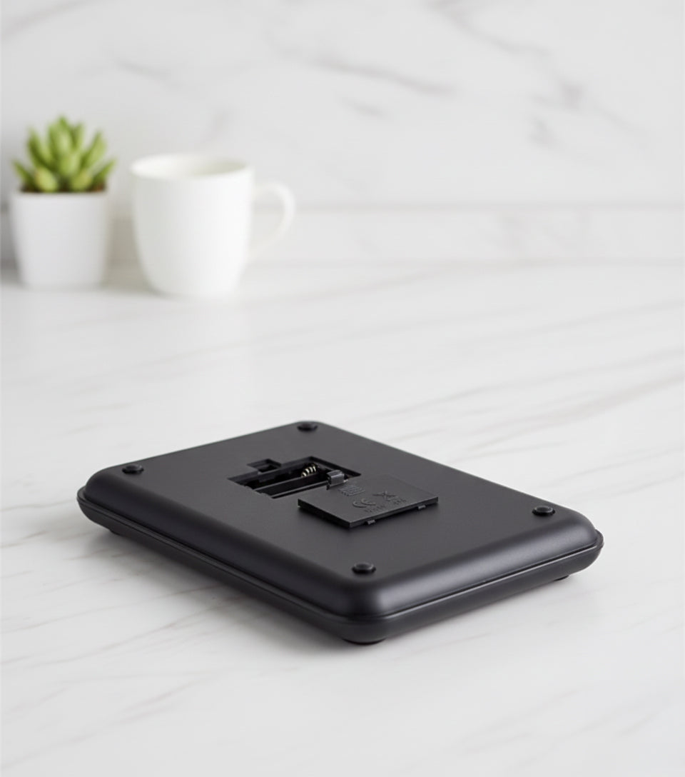 Digital Kitchen Scale with Glass Surface – 5kg / 5000ml Food Scale for Wet & Dry Ingredients, High Precision - Yalz Store