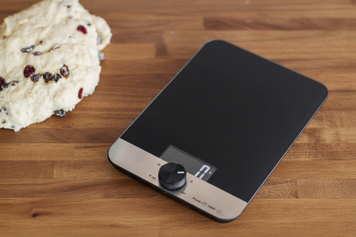 Digital Kitchen Scale with Glass Surface – 5kg / 5000ml Food Scale for Wet & Dry Ingredients, High Precision - Yalz Store