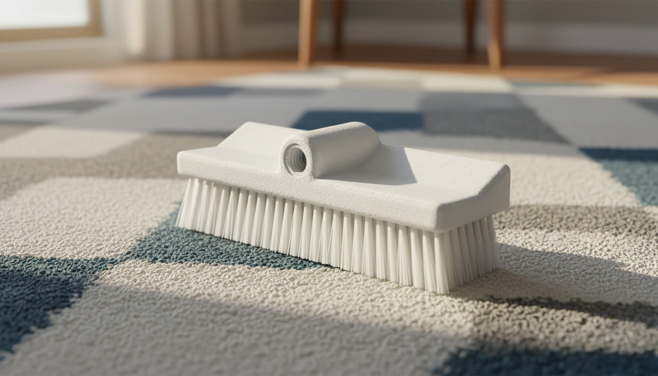 Heavy-Duty Plastic Scrub Brush – 10 Inch Floor, Wall & Equipment Cleaner for Commercial Use - Yalz Store