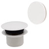 Mushroom Tip Bathtub Drain Stopper Overflow Faceplate - Yalz Store