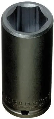 1-3/8 Inch Deep Impact Socket, 1/2-Inch Drive, 6-Point Hex