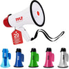 Pyle 30W Megaphone Bullhorn w/ Siren Foldable Handle - Yalz Store