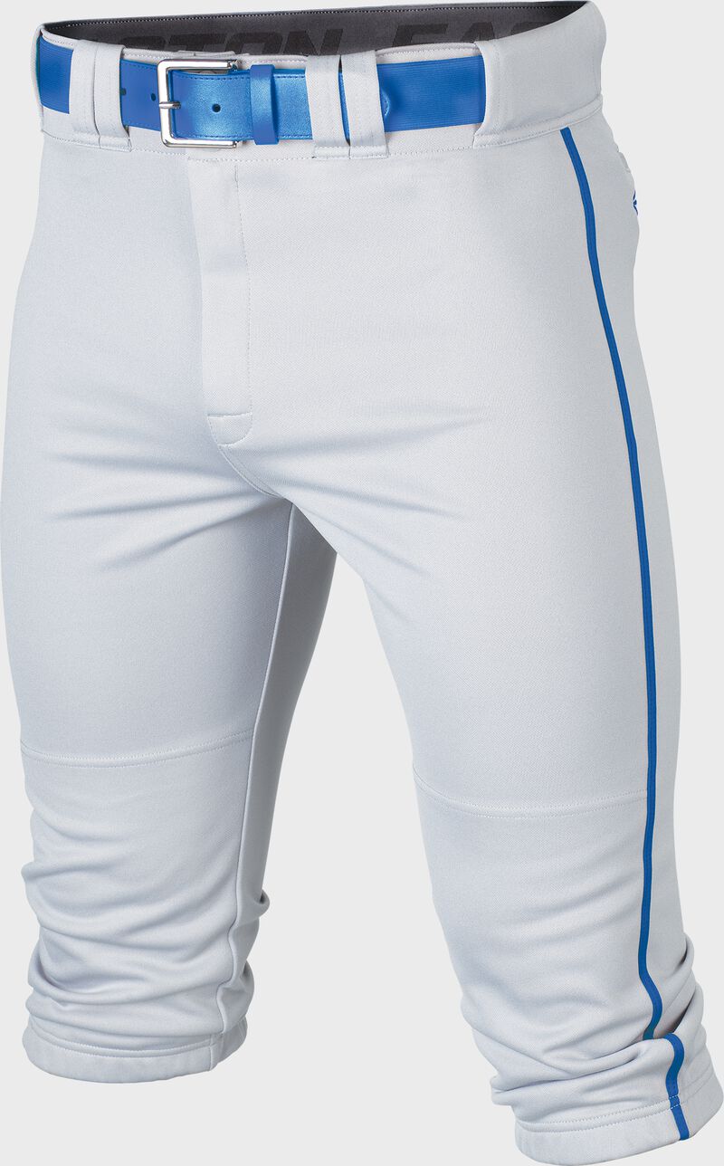 Easton | RIVAL+ Knicker Piped Baseball Pant | White/Royal | Youth | XLarge