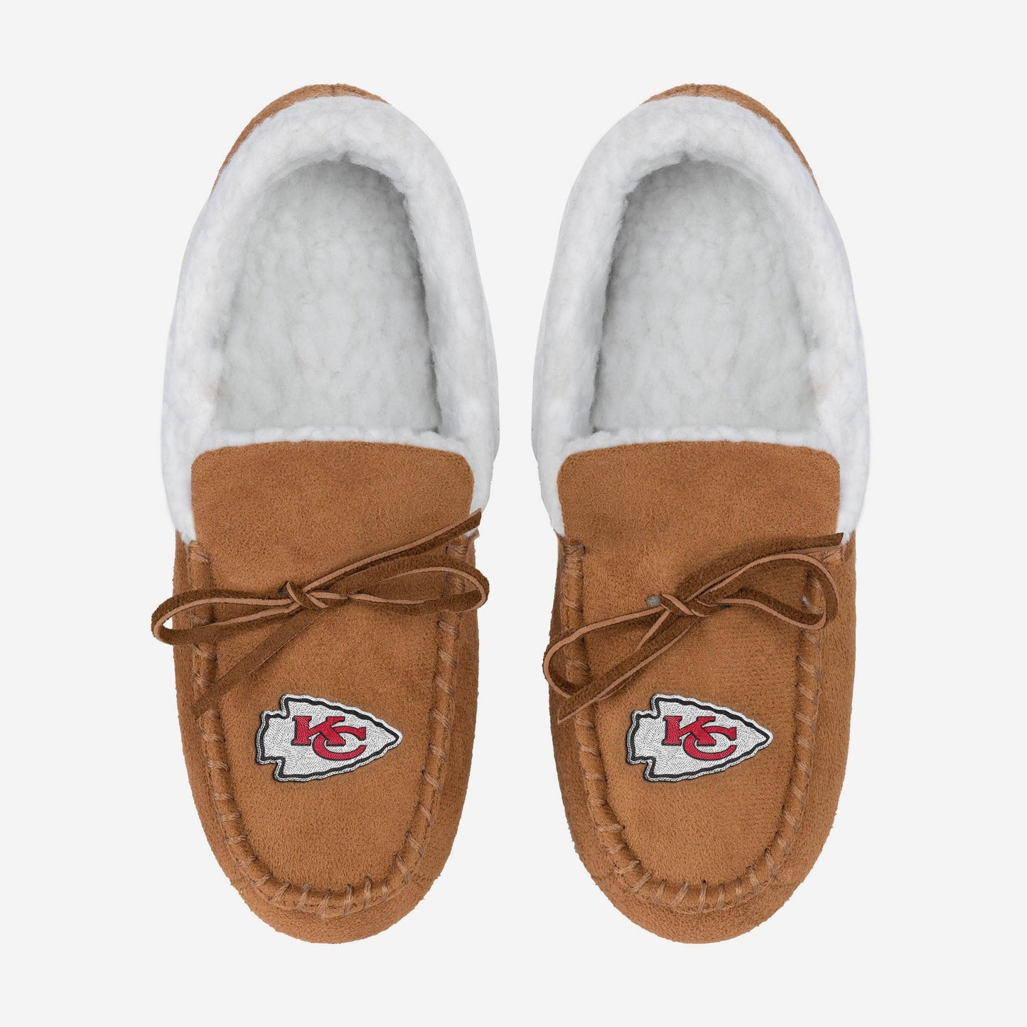 Fur Lined Closed Back Moccasin Slippers - Yalz Store