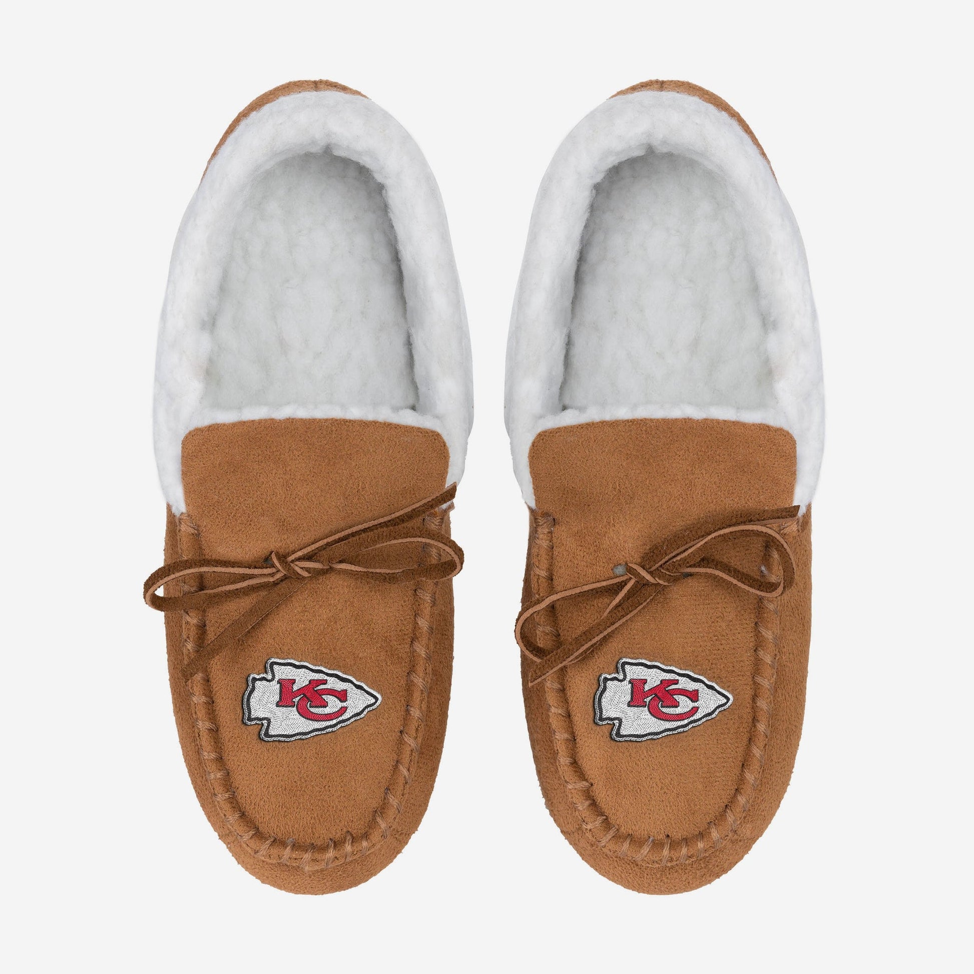 Fur Lined Closed Back Moccasin Slippers - Yalz Store
