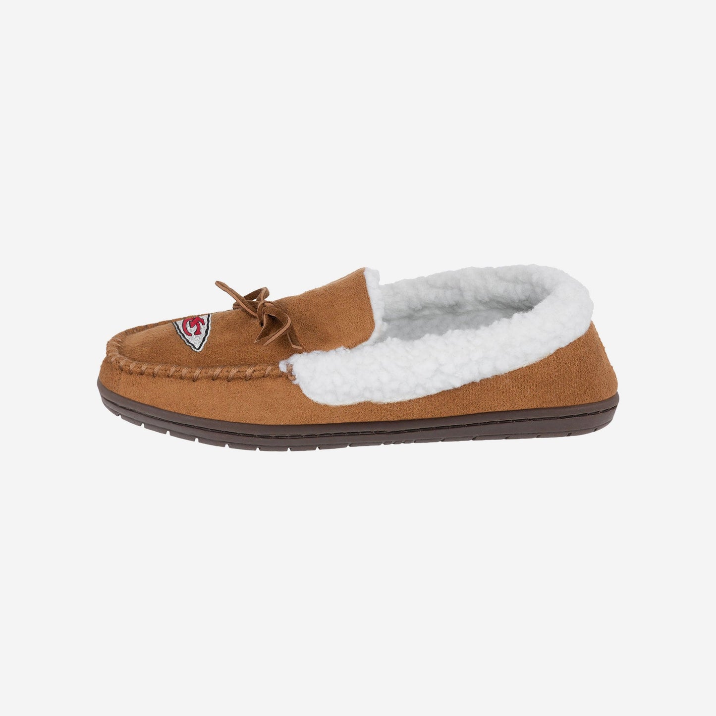Fur Lined Closed Back Moccasin Slippers - Yalz Store