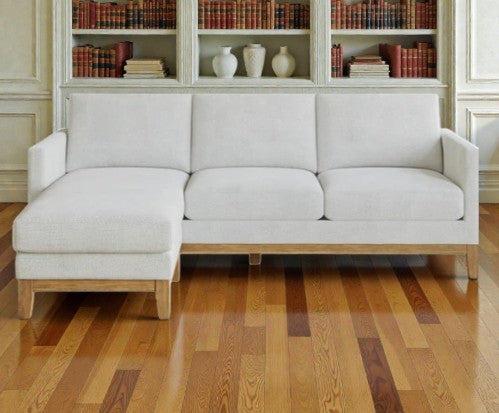 Herndon Murphy Reversible Sectional Sofa – Cream - Yalz Store