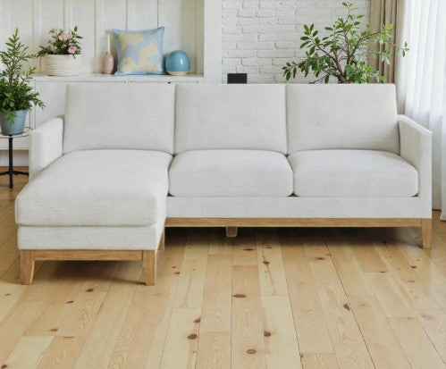 Herndon Murphy Reversible Sectional Sofa – Cream - Yalz Store