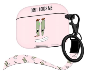 Compatible with Airpods Pro 2nd Generation Case with Lanyard Carrot Head Pattern Design Airpods Pro 2nd Generation Soft Case Portable & Shockproof for Women Men-Pink - Yalz Store