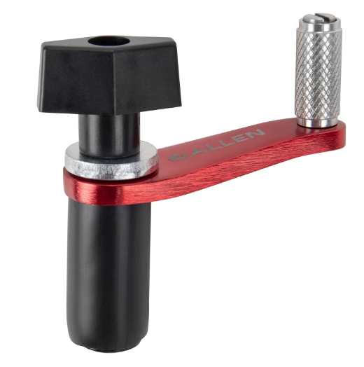 12-Gauge Choke Tube Wrench – Crank Style, Durable Black/Red Gun Accessory for Shotgun Maintenance - Yalz Store