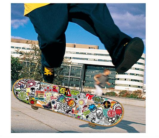 155PCS Cool Random Stickers Pack – Waterproof Vinyl Decals for Laptop, Luggage, Skateboard, Bike, Car, Helmet – Bulk Variety for Boys, Teens, Adults, Men - Yalz Store