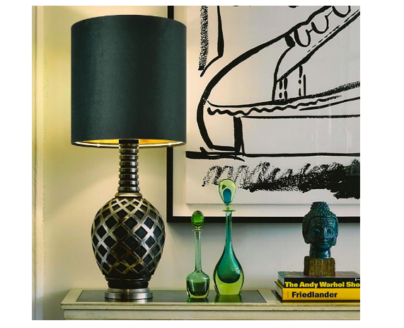 1 Pack Drum Lamp Shade Small for Bedside Lamps, 10 * 10 * 10 Inch, es fGreen Lampshadit with Spider, Modern Farmhouse Lamp Shades for Table Lamps, Wall Lamps Replacement Bedroom，Required Assembly - Yalz Store