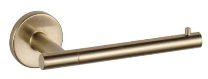 (1-Pack) Toilet Paper Holder Champagne Bronze Tissue Roll Holder for Bathroom Organization and Storage Single Post Toilet Tissue Holder Wall Bathroom Accessories 75950-CZ - Yalz Store