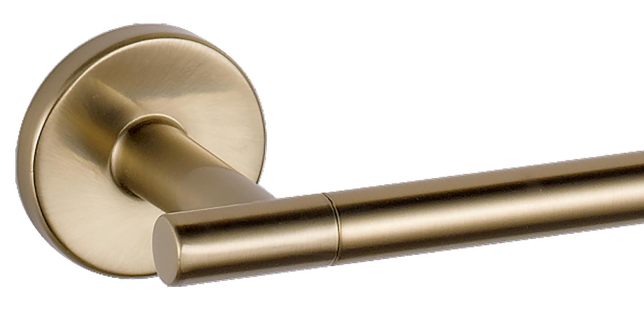 (1-Pack) Toilet Paper Holder Champagne Bronze Tissue Roll Holder for Bathroom Organization and Storage Single Post Toilet Tissue Holder Wall Bathroom Accessories 75950-CZ - Yalz Store