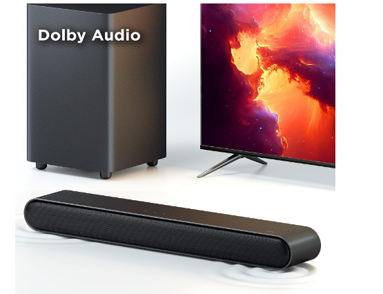 2.1 Channel Sound Bar with Wireless Subwoofer, DTS Virtual:X, Bluetooth, Wall Mount, Black – Model S4210– Limited Time Offer – Free Shipping USA - Yalz Store