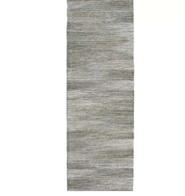 2'4"x7' Runner Woven Rug Gray - Threshold: Handmade Multi-Stripe Flat Pile, Jute– Limited Time Offer – Free Shipping USA - Yalz Store