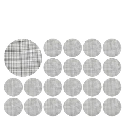 60 PCS Flower Pot Mesh Pads – 4-Inch Round Drainage Hole Screens for Planters & Garden Pots – Breathable Plastic Grid Mats - Yalz Store