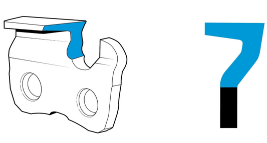 73LPX072G 72 Drive Link Super 70 Chisel Chain, 3/8-Inch - Yalz Store